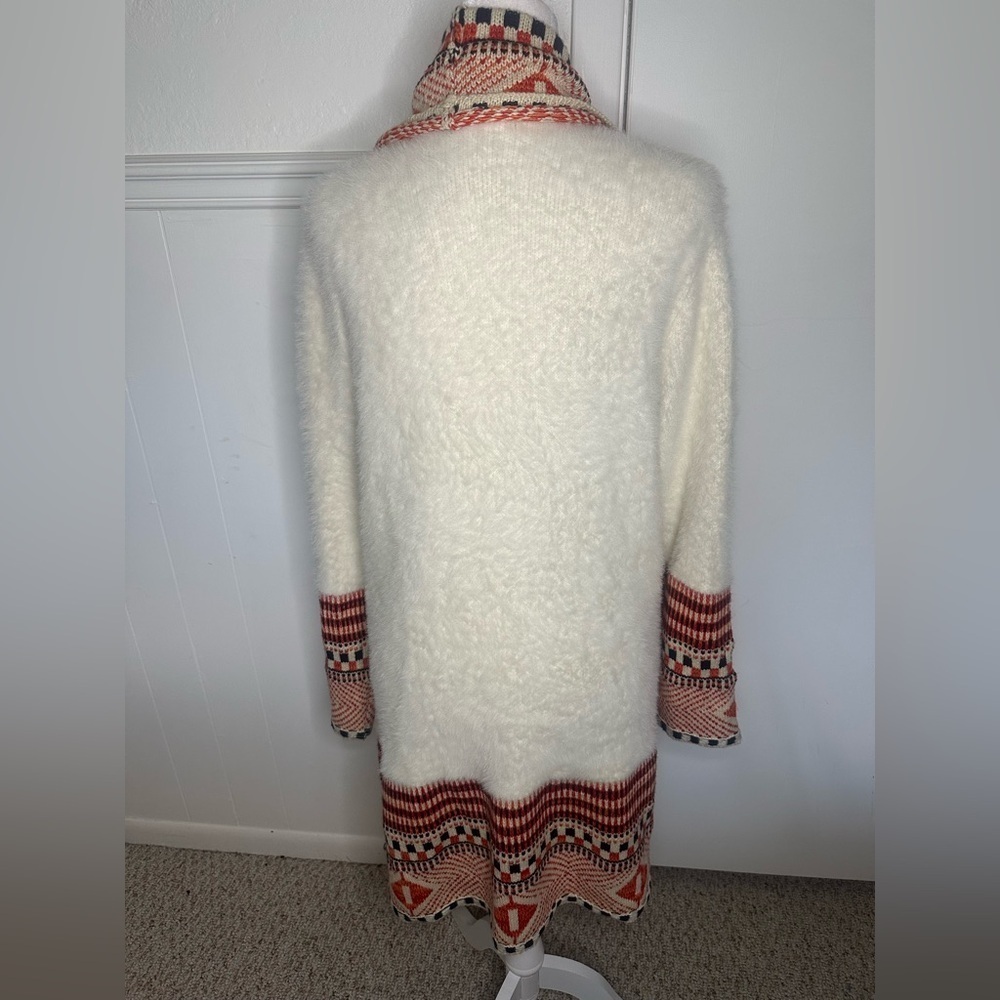 Maxsport Striped Knit Bohemian Cardigan size XL - Picture 4 of 9